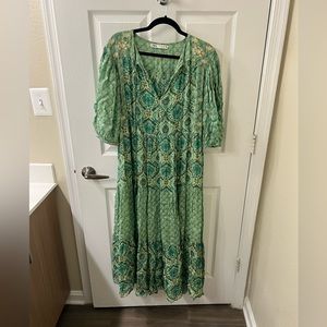 Zara long, elbow-length dress, M